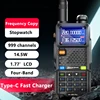 UV-5RM Walkie Talkie Baofeng  14.5W High Capacity Batte USB-C Charger Four-Band 999CH Wirless Copy Frequency Two Way Radio UV-5R 1