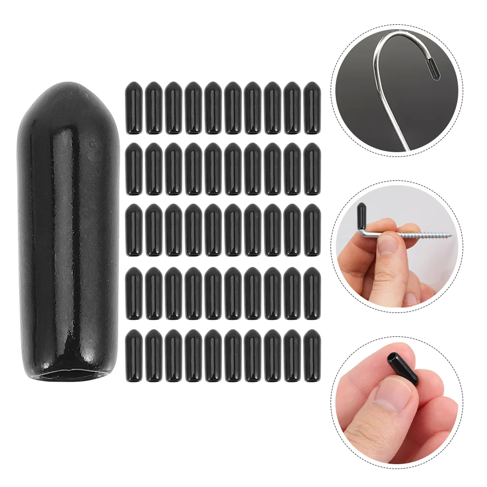 

Rubber Hooks Protector Perforated Board Holder Metal Storage Shelves Dishwasher Prong Rack Tips