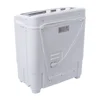 XPB35-ZK35 14.3(7.7 6.6)lbs Semi-automatic Gray Cover Washing Machine 6