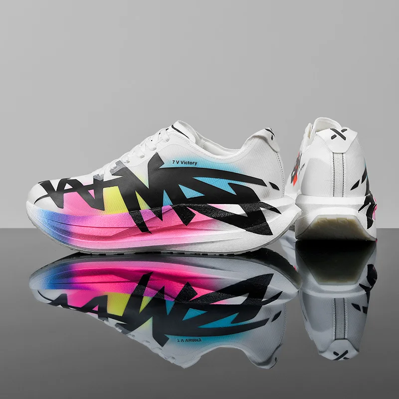 2026 Air Cushion Jogging Shoes Running Shoes Carbon Board Marathon Men Sports Breathable Lightweight Women's Nonskid Sneakers 3