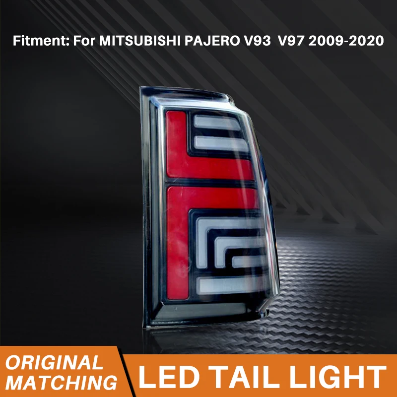 

Tail Light Assembly Rear Running Turn Signal Reverse Brake for Mitsubishi Pajero V97 V93 2009-2020 Tail Lamp Car Accessories