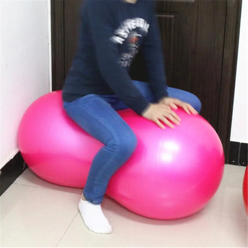 Thickening Capsule Yoga Pilates Ball 50x100cm Massage Rehabilitation Training