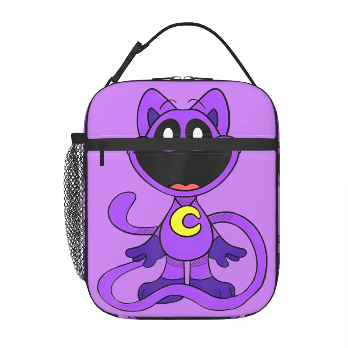Custom Catnap Smiling Critters Insulated Lunch Bag Food Bag Portable Cooler Thermal Lunch Boxes For School Office 3
