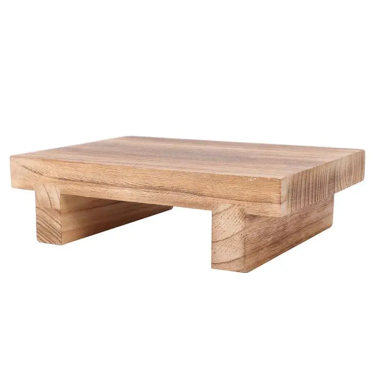 

Wooden Step Stool For Bedside Skid-Proof Step Stool Sturdy And Portable Kids Mobility Step Stool For High Beds Kitchen Bathroom