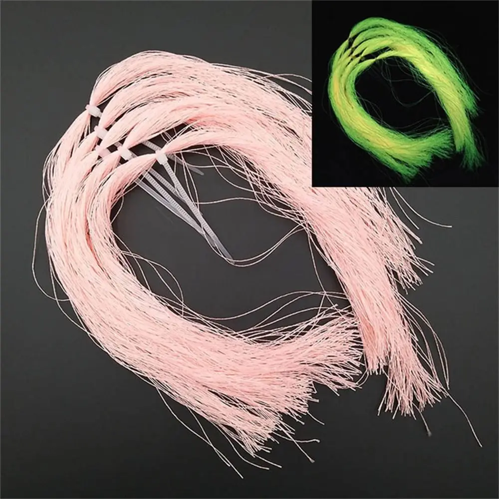 Luminous Glow Ultra Violet Fluorescent Fly Fishing Thread Strand String  Line Tying DIY Material Assist Hooks Flies Fishing Tools