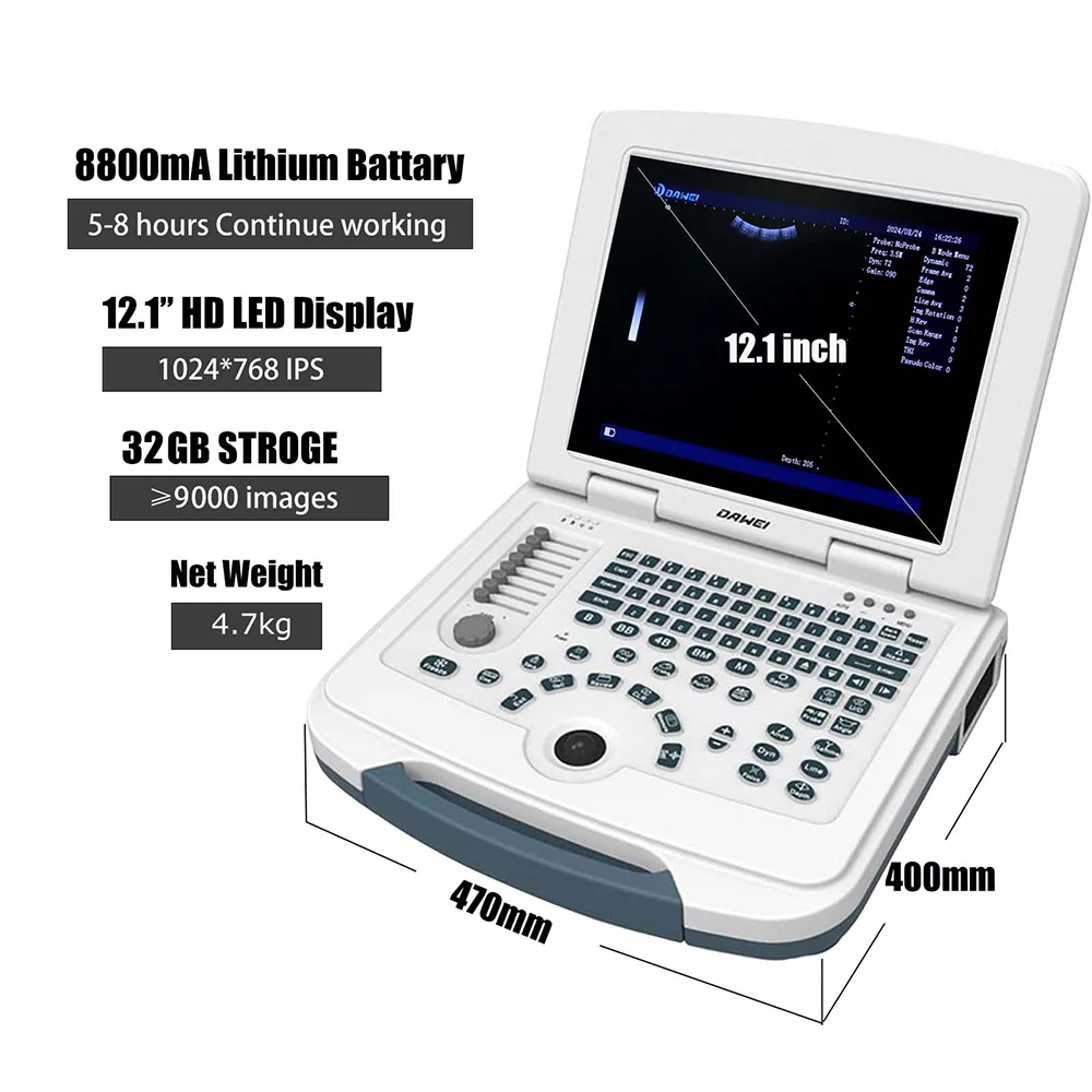 Portable Veterinary Ultrasound Scanner for Animals