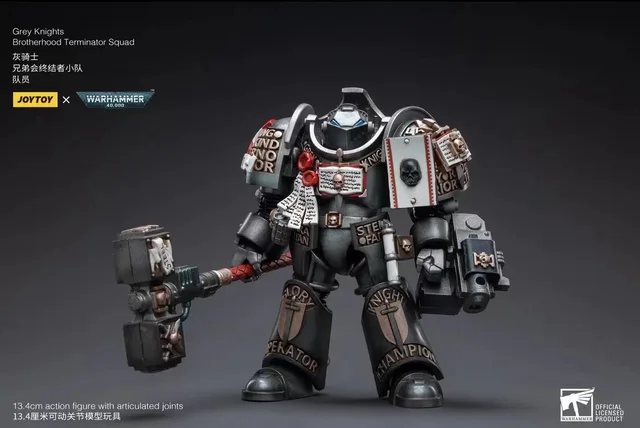 JoyToy 1/18 グレイ・ナイツ・ドレッドノート＋ターミネーター JOYTOY 1/18 Action Figure 40K Grey Knight Terminator Squad