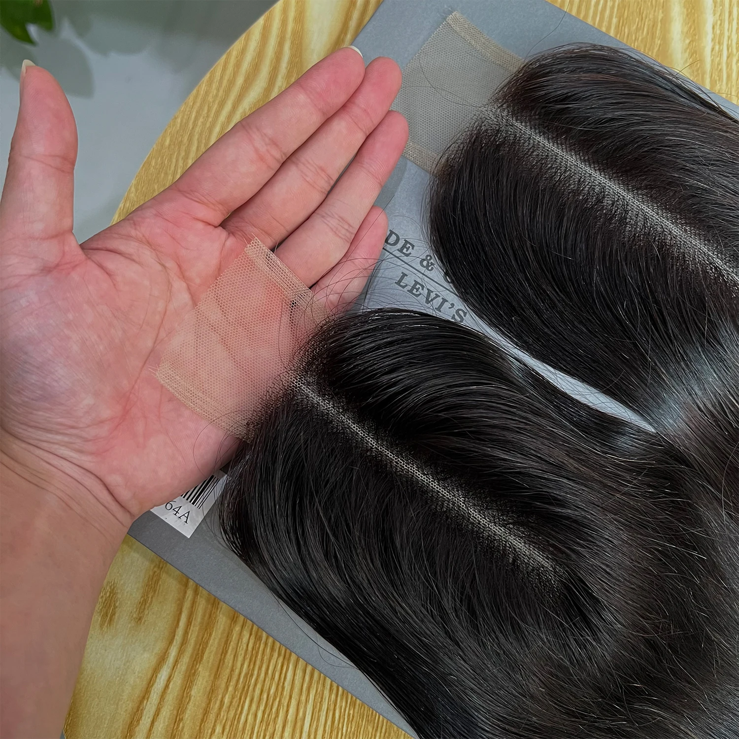 SWANEE 2x6 Lace Closure 12A Vietnamese Hair Straight 100% Human Hair Rtraight Lace Frontal Closure Natural Color Remy