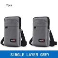 Single zipper Gray