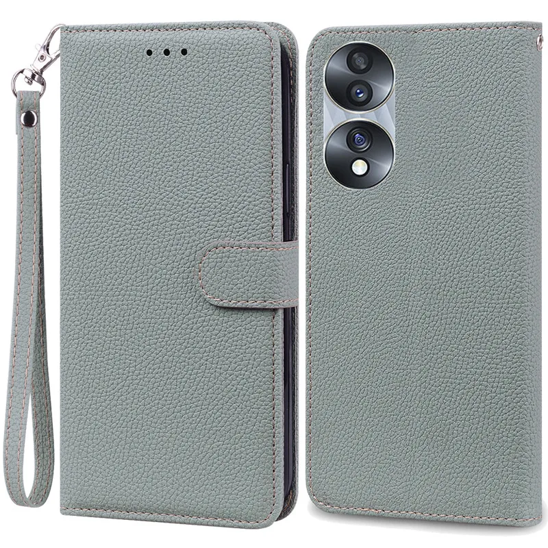 Leather Wallet Flip Case - Elegant Full Cover Coque  Etui