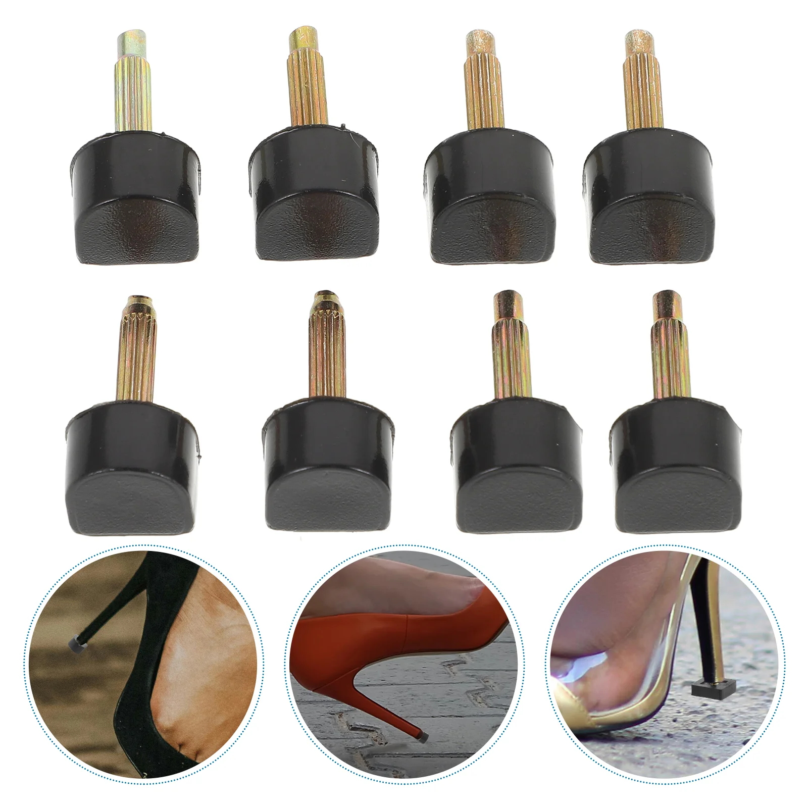 

4 пары, аксессуары для ремонта каблуков