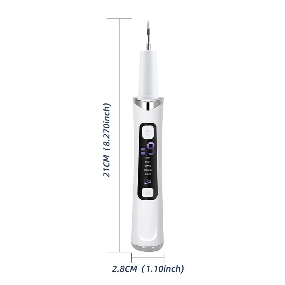Dental Scaler For Teeth Tartar Remover Electric Teeth Cleaner Tooth Calculus Pla
