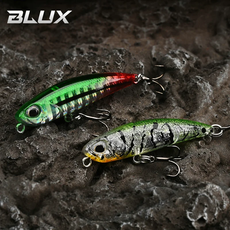 BLUX LURKER 48 Sinking Pencil Fishing Lure Heavy Stick 48MM 6.3G Saltwater Lipless Minnow Tungsten Wobbler Hard Plastic Bait