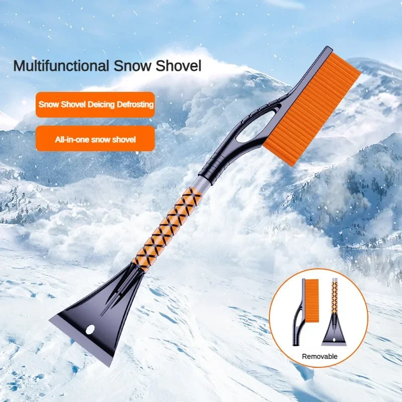 Car Snow Removal Shovel Snow Ice Scraper Brush Shovel Removal Brush Car Windshield Cleaning Scraping Tool Winter Tool windshield shovel snow shovel car snow brush