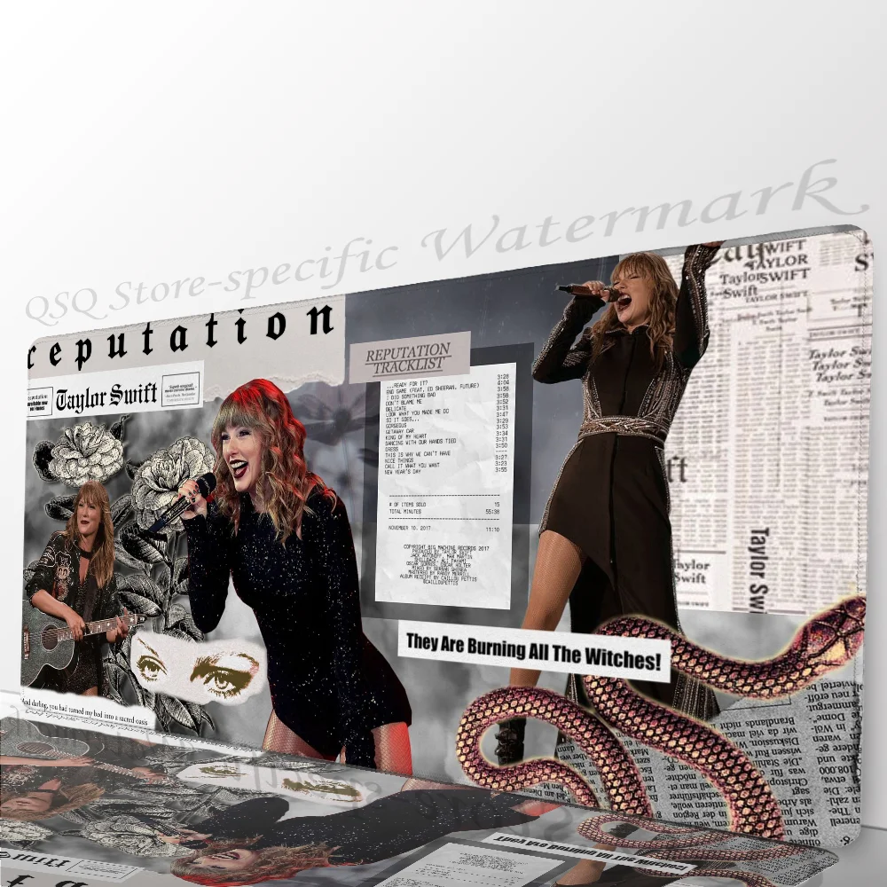 thumbnail image 1 of Alfombrilla de ratón T-Taylor-SwiftS Alfombrilla de ratón Alfombrilla de escritorio con almohadilla Accesorios para juegos Alfombrilla de teclado XXL para juegos Prime, 1 of 5