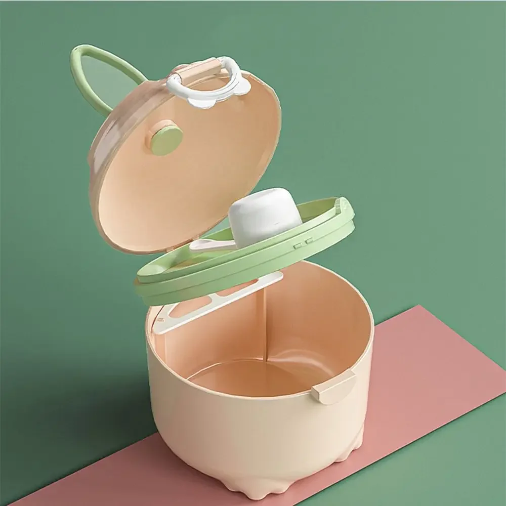 Children's Milk Powder Box Portable Food Storage Box Sealed Can Snack Container Essential Grain Storage