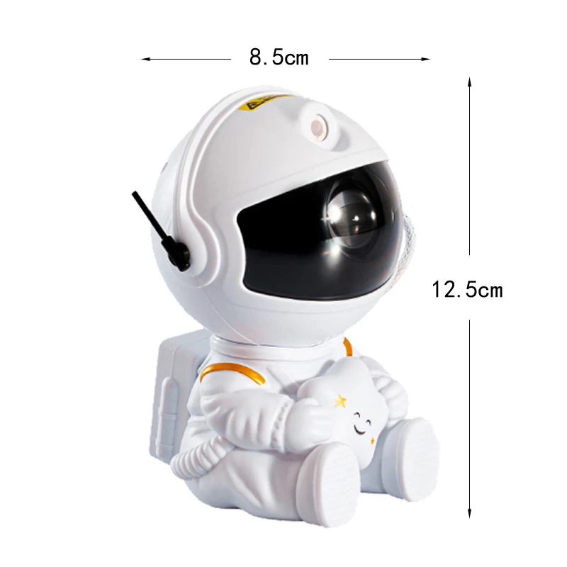 Projecteur Astronaute Light avec Télécommande et Minuterie, Projecteur de  Galaxie pour Enfants - Petit Astronaute enlacer la Lune