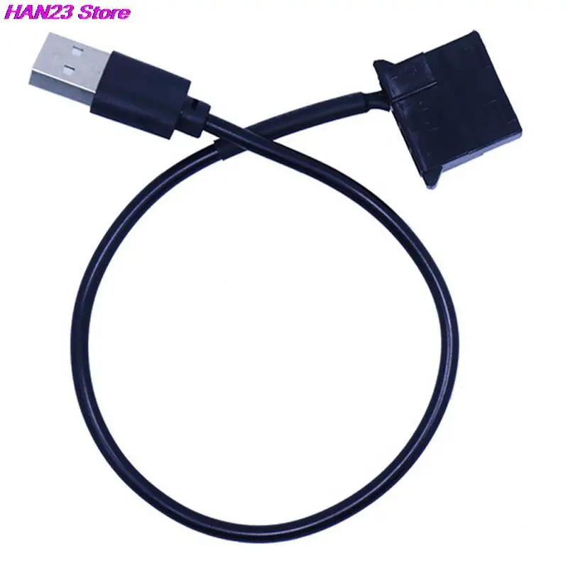 Presa a 4 pin su 5 V USB maschio cavo adattatore USB a 4 pin Molex connettore di alimentazione computer per alloggiamento chassis adattatore Co cavo di collegamento USB a 4 pin