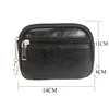 Women Mini Wallet PU Leather Female Purse Card Holder Coin Purse Short Wallets Small Purse Zipper Keychain Clutch Bag Wallet 5
