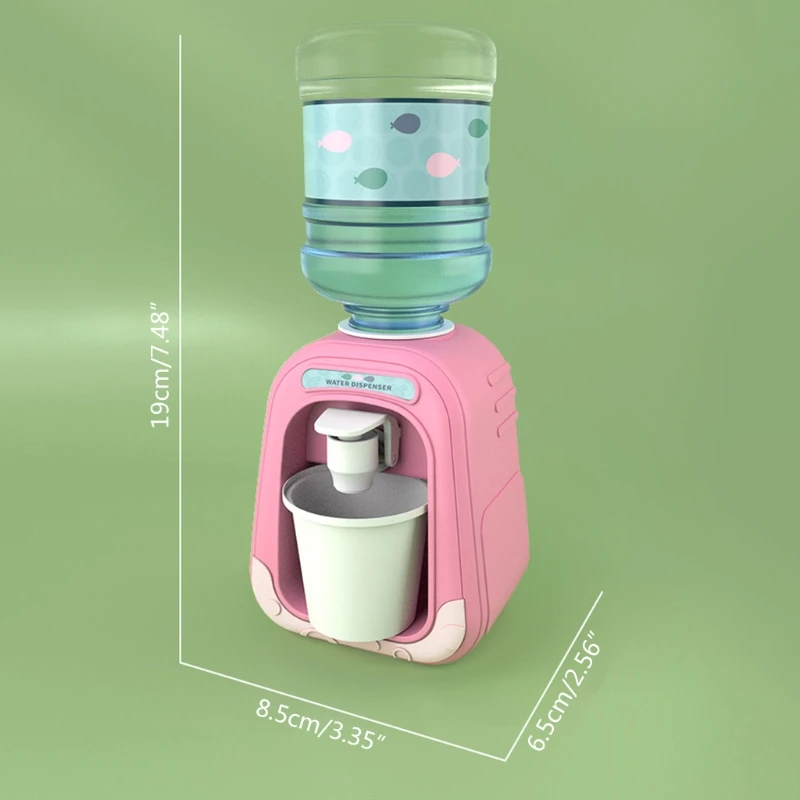 Children’s Table Water Dispenser Pretend for PLAY Game Toy Realistic Kitchen Toy Mini Drink Container Kindergarten Kids