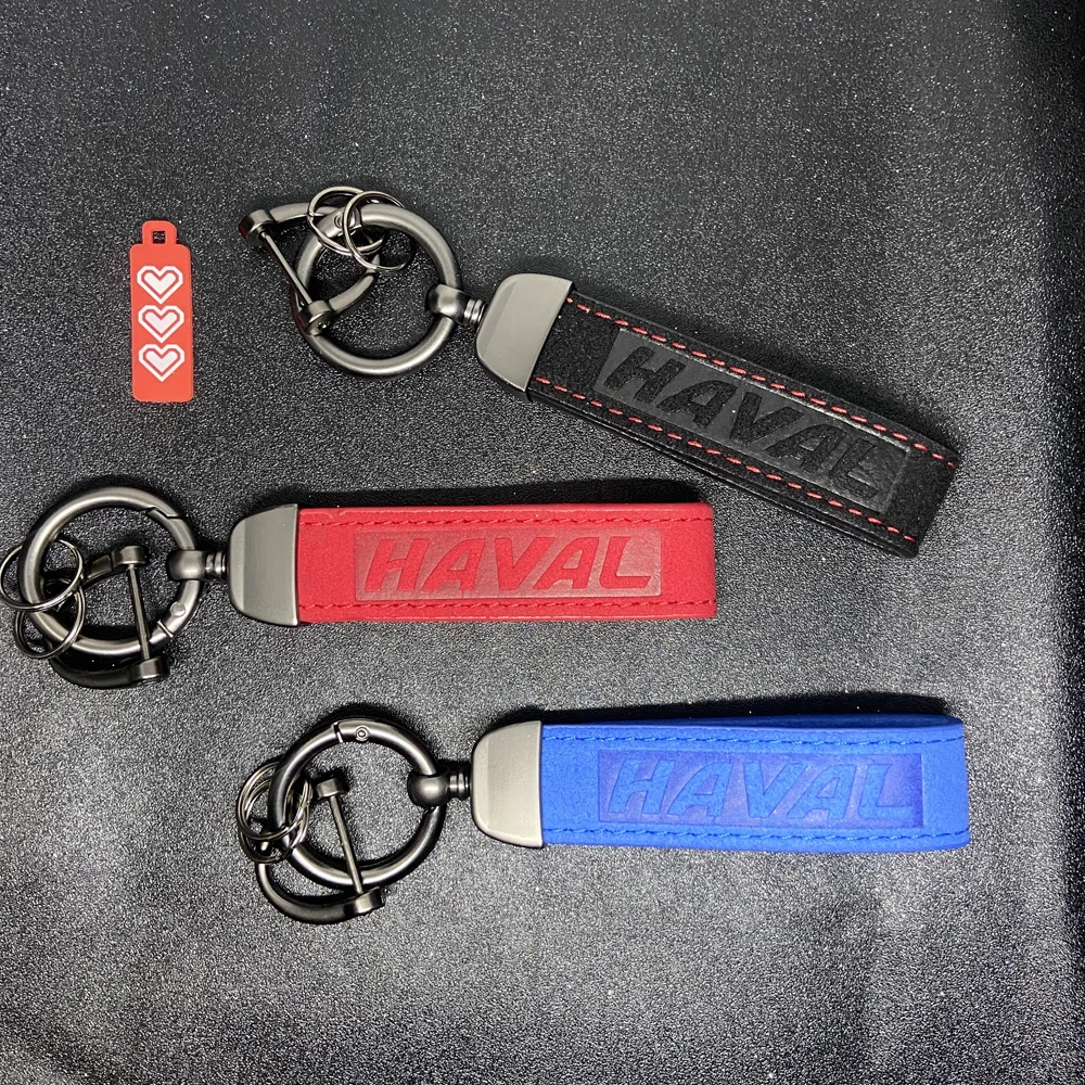 

High Quality Leather Keychain 4S custom gift Key Rings For Great Wall Haval/Hover f7 h6 f7x h2 h3 h5 h7 h8 h9 m4 H1 H4 F5 F9 H2S