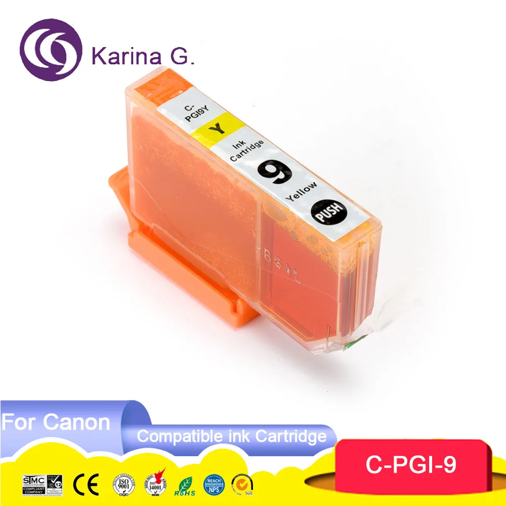 PGI-9 PGI9 For Canon PGI-9 With Chip Compatible Ink Cartridge For Canon MX7600/i