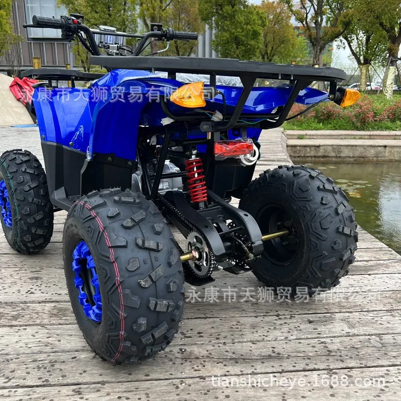 ATV 125cc Gasoline Beach Motorcycle Four-Wheel Scrambling All Terrain Mountain off-Road Vehicle