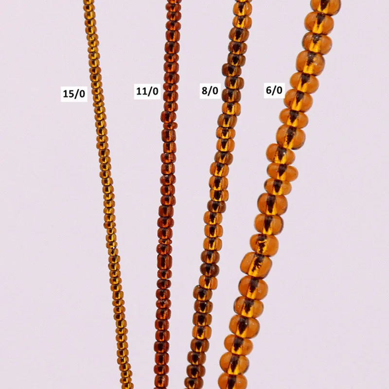 Luxurious Handmade Embroidery & Jewelry Craft Beads - Silver Glass Rice Beads