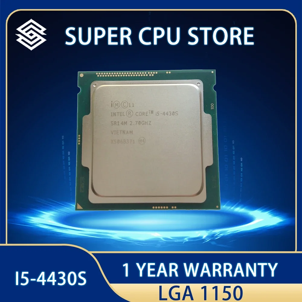 

Процессор Intel Core i5-4430S i5 4430S четырехъядерный 2,7 ГГц 6 Мб кэш-памяти процессор для настольного компьютера LGA 1150