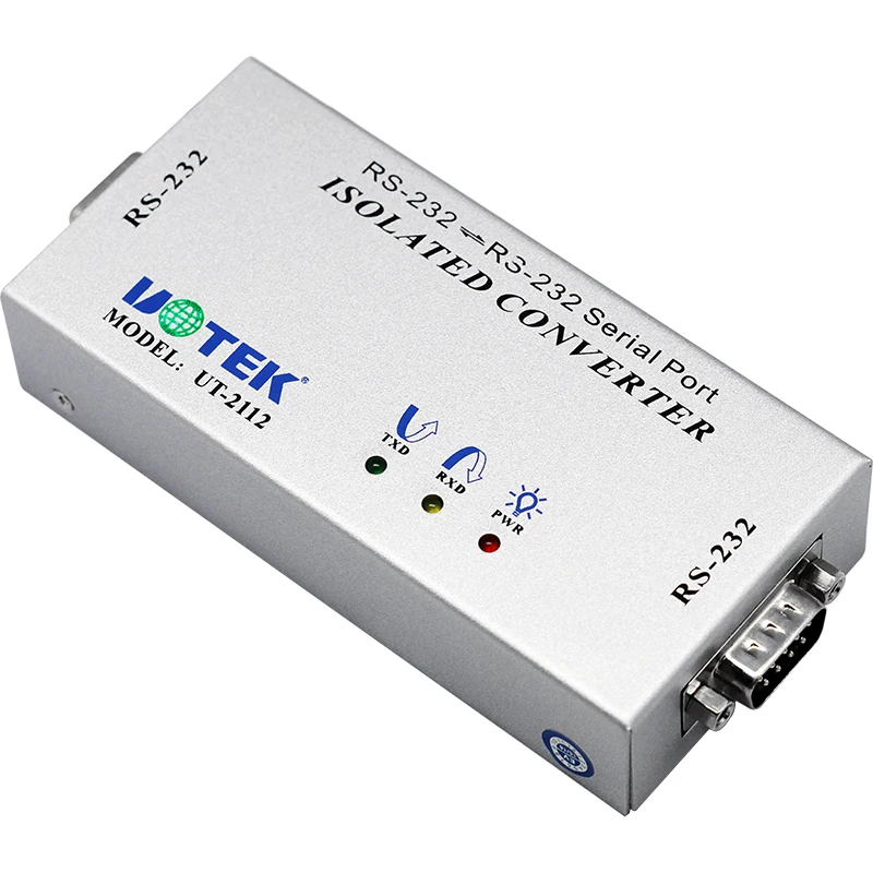 Uotek Industrial Grau Rs232 Bits de Sinal Completo Isolado Conversor Rs232 Adaptador Ut-2112 Conector Isolamento - Imagem 4