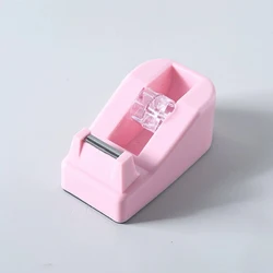 Premium Tape Dispenser for Efficient Office and Packaging Use (Pink)