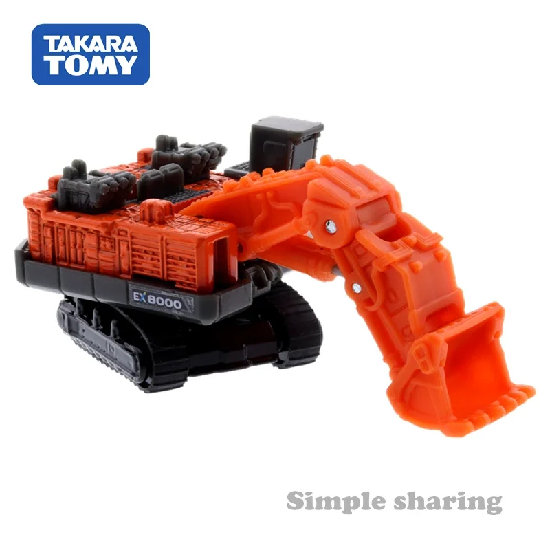 ミニカー HITACHI EX8000-6 EXCAVATOR HITACHI EX8000-6 Construction Machinery excavator Miniature