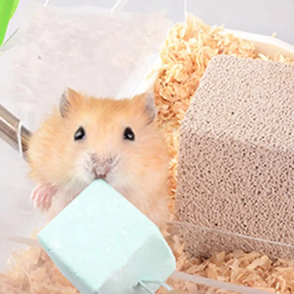 Small Rodent Natural Mineral Teeth Grinding Stone Pets Supplies For Hamster rabbit chinchillas Nutritive Substances Chew