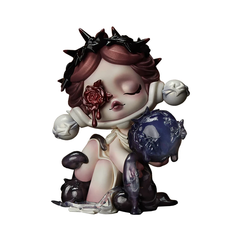 thumbnail image 1 of POPMART SKULLPANDA THE GLIMPSE Juguetes Kawaii Anime Figuras de acción Adornos Figuras Decoración del hogar Muñecas de escritorio Modelo Niñas Regalo, 1 of 5