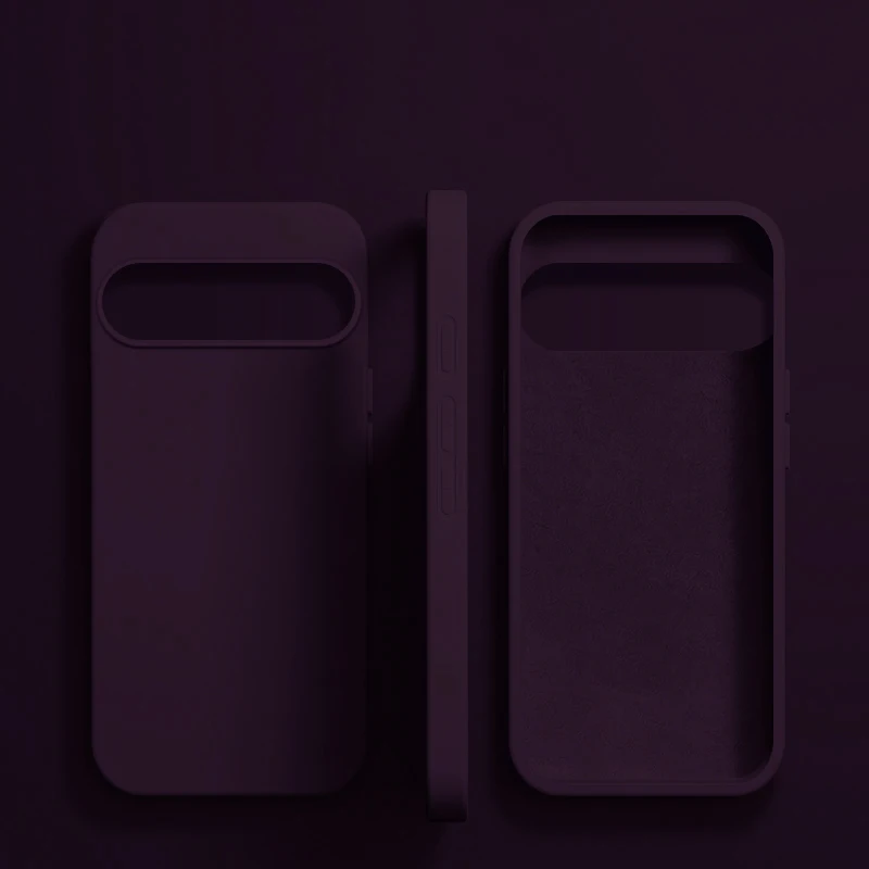 حافظة فاخرة من السيليكون السائل لهاتف جوجل بيكسل 9...