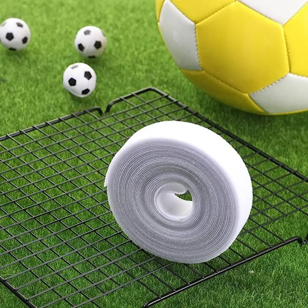 

1 Roll Football Goal Net Fastener Tape Easy To Carry Waterproof Reusable Small Size Lightweight Fastener Tape Belt