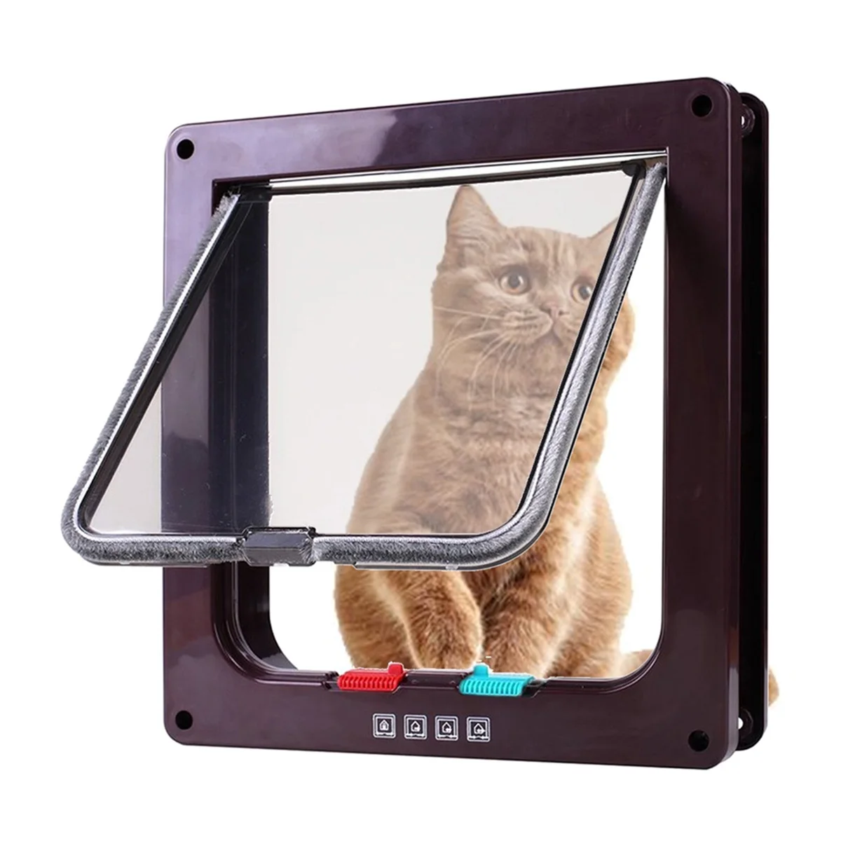 Pet Door Dog Screen Door Pet Screen Door Durable Lockable Screen Pet