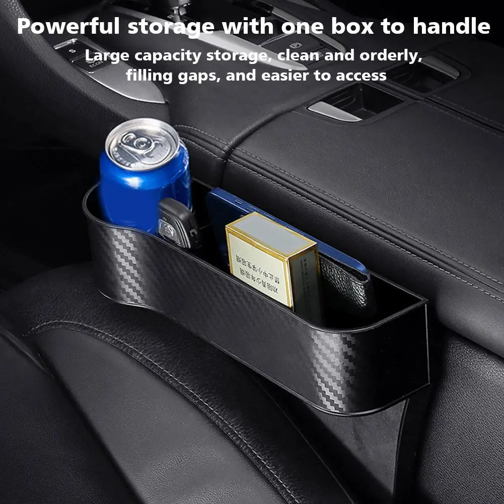 

Car Storage Box Organizer Universal Car Seat Organizer Seat Phone Organizer Catcher New Slit Card Pocket Pocket Holder T2I8