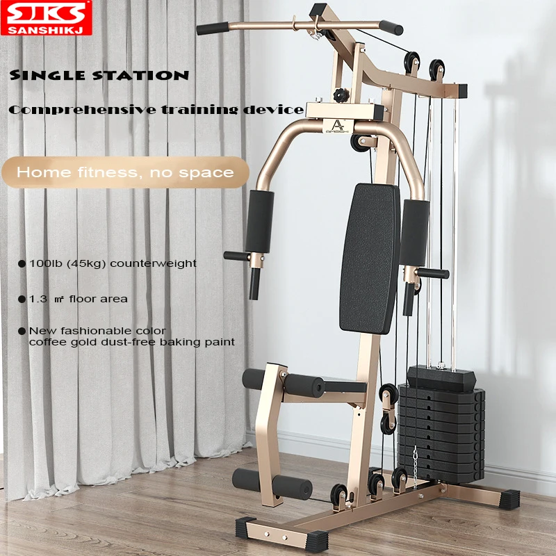 

Gold Fitness Smith Machine, Single Standing Comprehensive Trainer, Chest Expander, Home and Commercial, New Trend, 2022