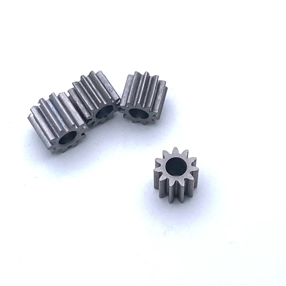 11 Teeth 3.17mm Steel Gear DIY Motor Shaft HOLE 3.14MM 0.5M 17 Teeth For 540 545 550 555 Motor Metal Gear motor gear transmission gear electric bike gear cassette deck tape gear electric chain saw gear