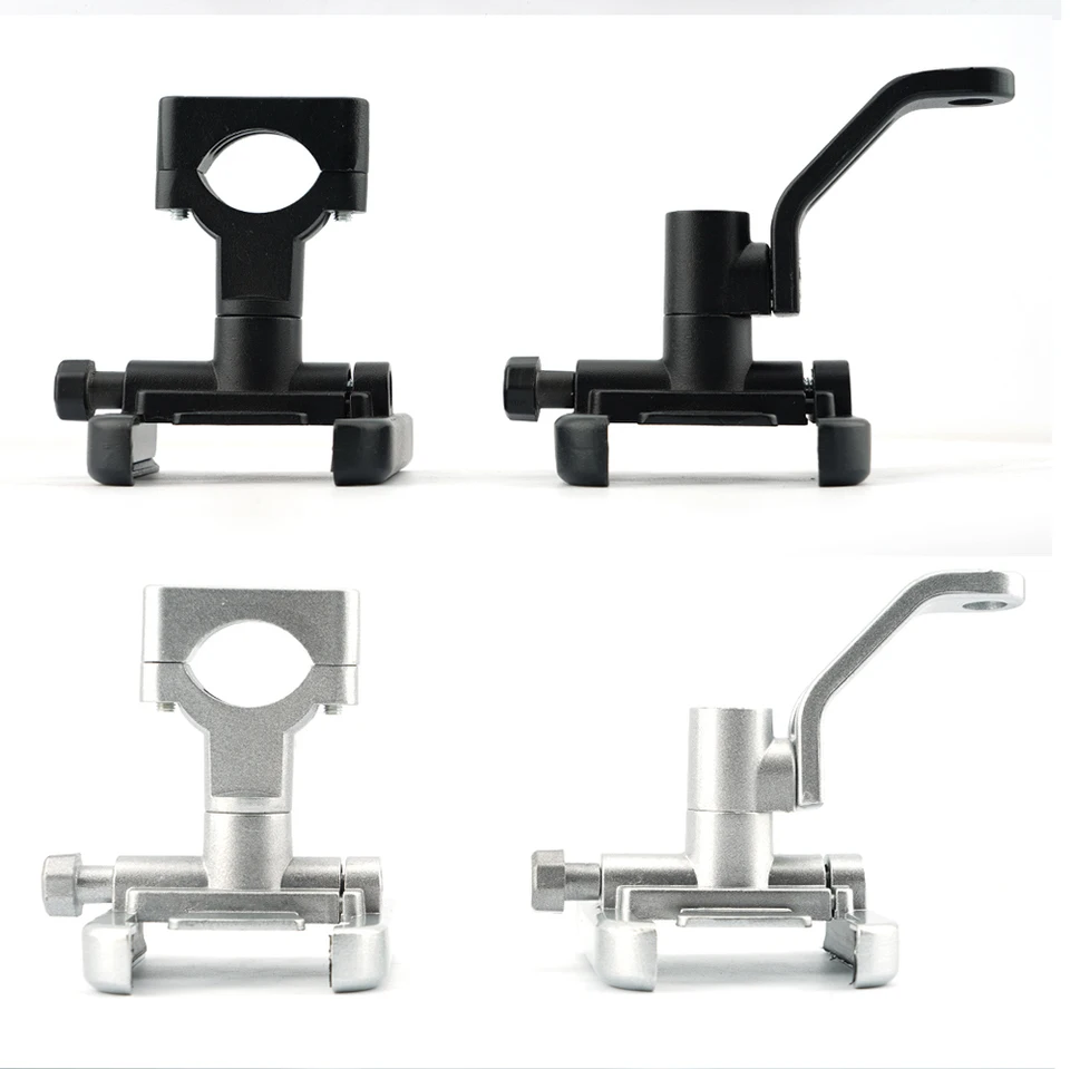 2023 Voor HONDA Varadero XL 1000 Varadero 1000 125 Varadero Accessoires Motorfiets Stuur Mobiele Telefoon Houder GPS Stand Beugel Motorsteun (Kleur : Handlebar Black