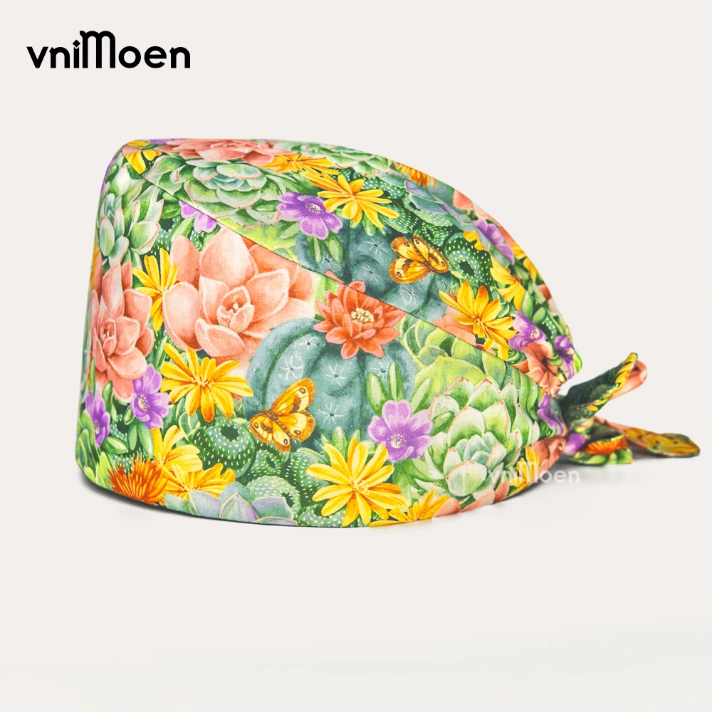 Medical scrub hats Scrub hat Health service cap Medical surgical cap Pet shop nursing accessories Women and man scrub