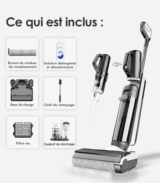 TINECO ASPIRATEUR EAU et Poussière sans Fil Floor One S5 Intelligent pour  sols d EUR 465,00 - PicClick FR