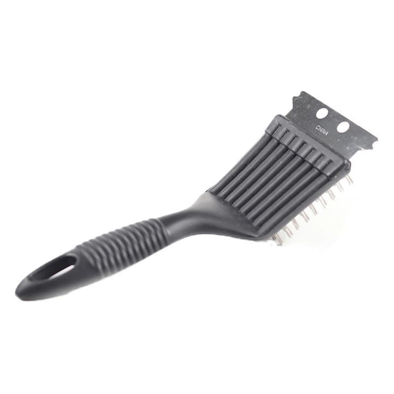 Barbecue Cleaning Tools Grill Brush Cleaning Brushes BBQ Brush Barbecue Grill Brush Stainless Steel Wire Bristles Scraper BBQ Grate Cleaner Kitchen Accessories Tools