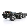 1/14 RC Truck Chassis Metal Axle Gearbox Shaft Toolbox LESU for Tamiyayaa Highline 1851 3363 8*8 Tractor Truck Th02009-Smt3 1