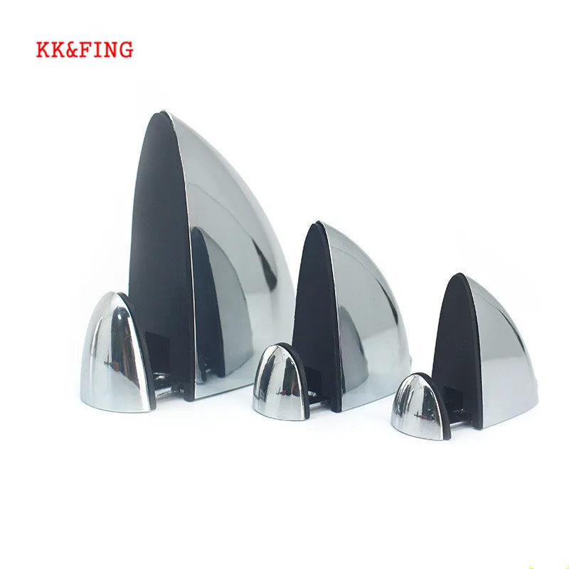 KK&FING adjustable zinc alloy fish mouth clip glass clamp holder glass wood shelves support shelf brackets for shelves glass shelf clamp holder glass fasteners