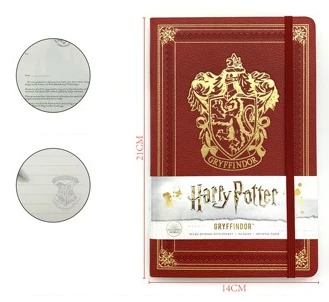thumbnail image 1 of 2025 Nuevo cuaderno periférico de Harry Potter, 5 estilos, creativo, retro, Gryffindor, Slytherin, Hufflepuff, insignia, Ravenclaw, diario de Hogwarts, 1 of 5