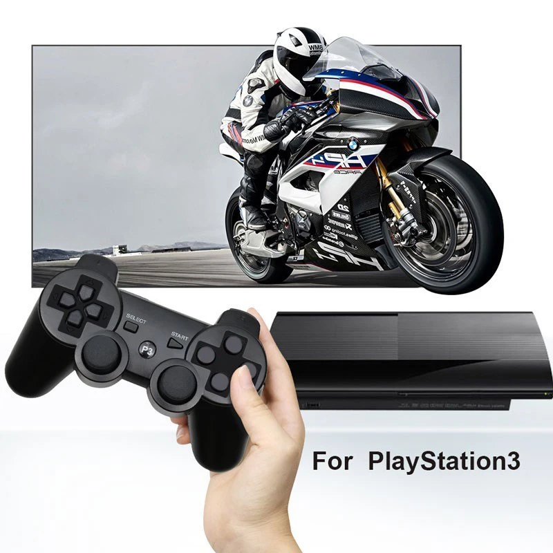 Controle Sem fio PS3 Compatível com Playstation 3, Joystick Bluetooth  Manete de Video Game Vibração Dupla : : Games e Consoles