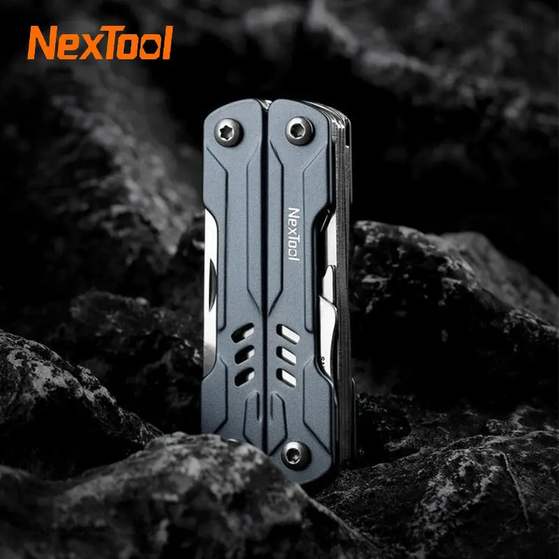 

NexTool Mini Sailor Plier 11-in-1 Multi-Function Tools Wire Cutters Retrieve Card Pin Screwdriver Scissors Bottle Opener Knife