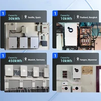 Système de Stockage d'Énergie Solaire Tout-en-un 10KW 30KW 50KW avec Onduleur Hybride et Batterie LiFePO4 sur Pied pour Alimentation Solaire Domestique Complète 6